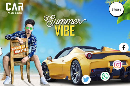 Car Photo Editor , Royal Car & Effect Frame screenshot 5