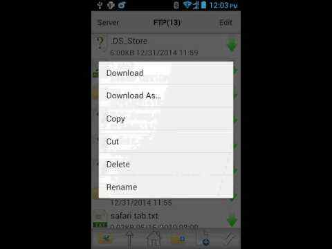 FTP Sprite (FTP Client) screenshot 1