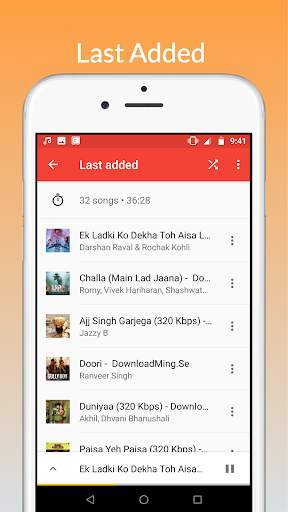 MP3 Player 4 تصوير الشاشة