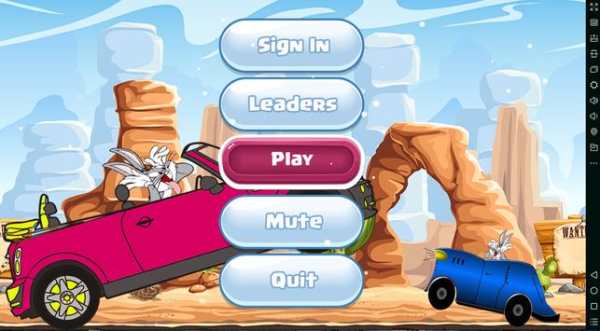 Looney Bunny : Toons Car Driving screenshot 1