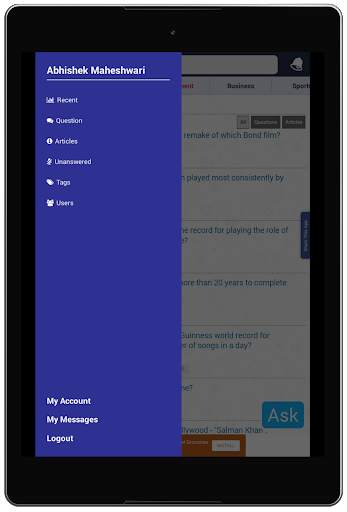 Question Answer App, QueryHome screenshot 14