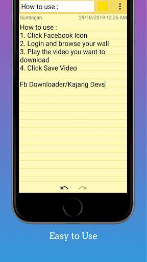 Video Downloader for Facebook - HD Video screenshot 1