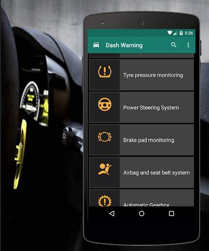 Dashboard Warning Lights скриншот 1