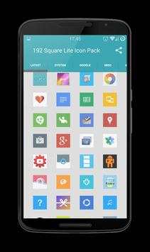192 Square Lite Icon Pack screenshot 6
