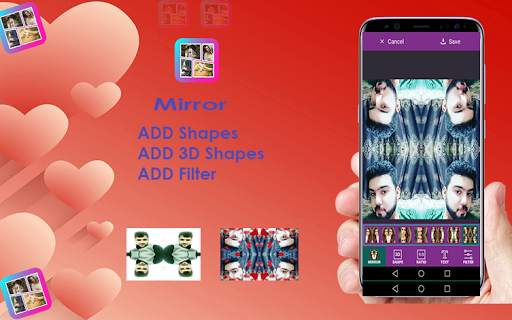 Photo Collage Maker /Scrapbook and 3D Mirror screenshot 4