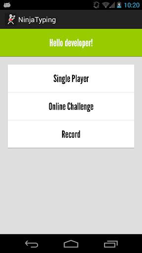 Ninja Typing screenshot 1