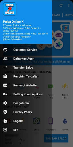 Pulsa Online X screenshot 3