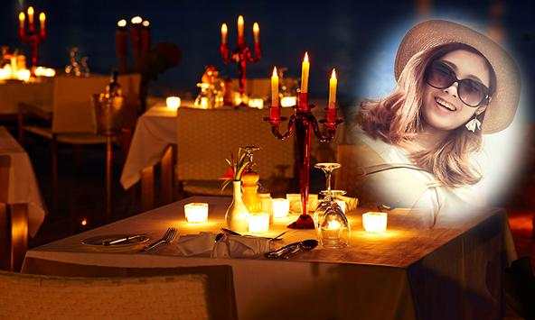 Candle Light Dinner Photo Frames 3 تصوير الشاشة