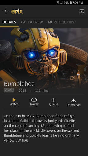 EPIX Stream with TV Package screenshot 8