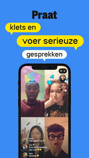 Yubo: Stream live met vrienden in videochats screenshot 2