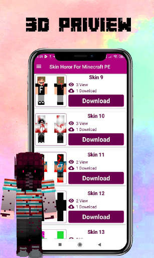 Best Skins Horror for Minecraft PE screenshot 4