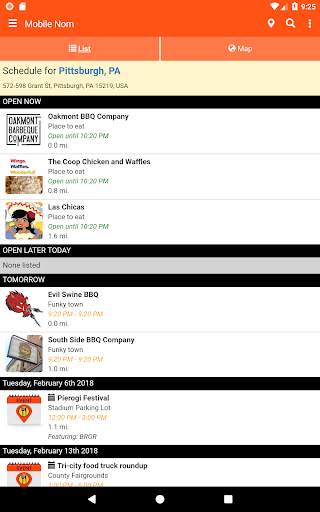 Mobile Nom - Food Truck Finder screenshot 6