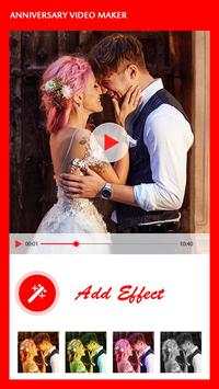 Anniversary Video Maker with Song : Love Video screenshot 2