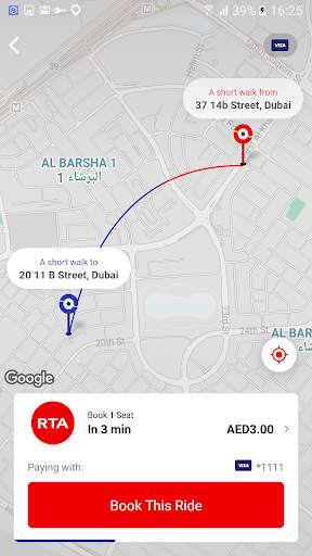 Dubai Bus on Demand screenshot 3