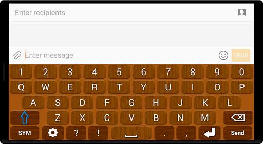 Wood Keyboard स्क्रीनशॉट 6