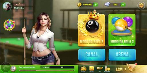 Bilhar - Bilhar bola 8 - Bilhar com jogo de cartas screenshot 6