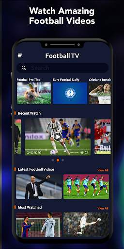 Football TV screenshot 1