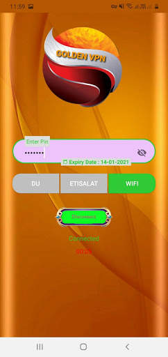 GOLDEN VPN screenshot 1