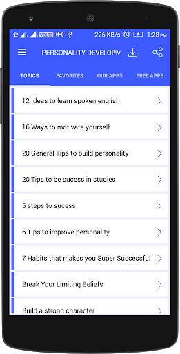 Personality Development-Hindi screenshot 1