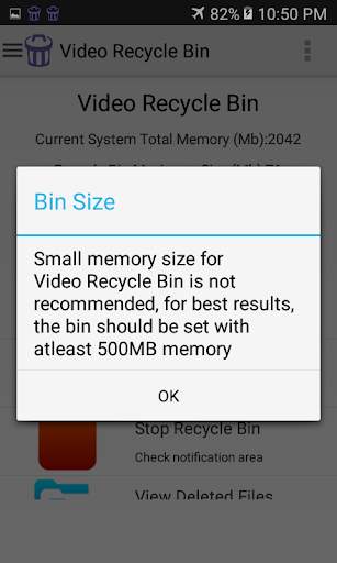 Video Recycle Bin screenshot 7