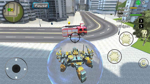 Amazing Crime Strange Stickman Rope Vice Vegas screenshot 2