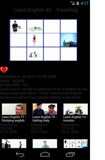 Learn English By Videos screenshot 5