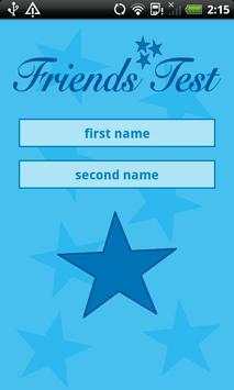 Friends Test screenshot 1