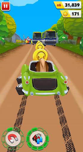Pony Craft Unicorn Car Racing screenshot 5