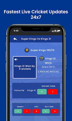 Cricket Fast Live Score - Cricall screenshot 1