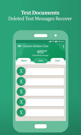 hindi nakikita: nakatagong chat para sa whatsapp screenshot 2