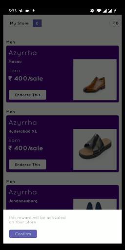 InShopcomApp - Influencer Shopping App screenshot 1