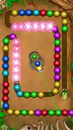 Marble Shooter - Lost Temple - Marble lines screenshot 4