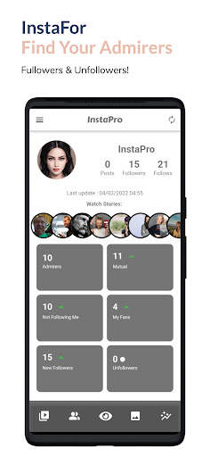 InstaFor, Stalker Reports screenshot 1
