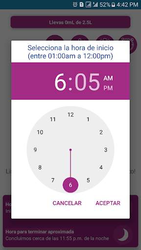Beber Agua App screenshot 6