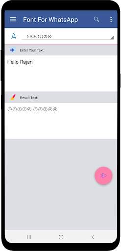 Fonts For WhatsApp, Instagram, Facebook screenshot 1