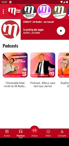 M Radio french songs screenshot 4
