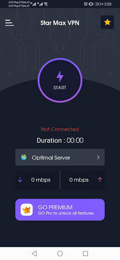 Star Max VPN-Unlimited Proxy screenshot 1