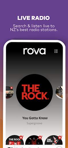 rova - music,NZ radio,podcasts screenshot 7