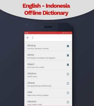 Dictionary Indonesia English Offline Pro screenshot 1