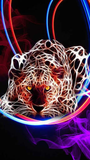 Neon Animal APUS Live Wallpaper screenshot 5