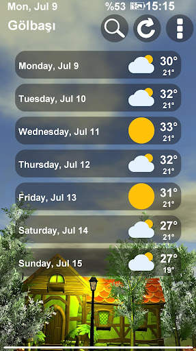 Animated 3D Weather screenshot 8