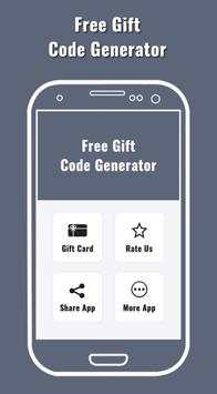 Free Gift Code Generator screenshot 2