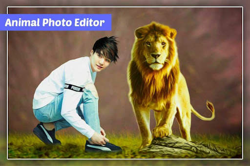 Photo with Animal : Animal Background Changer 5 تصوير الشاشة