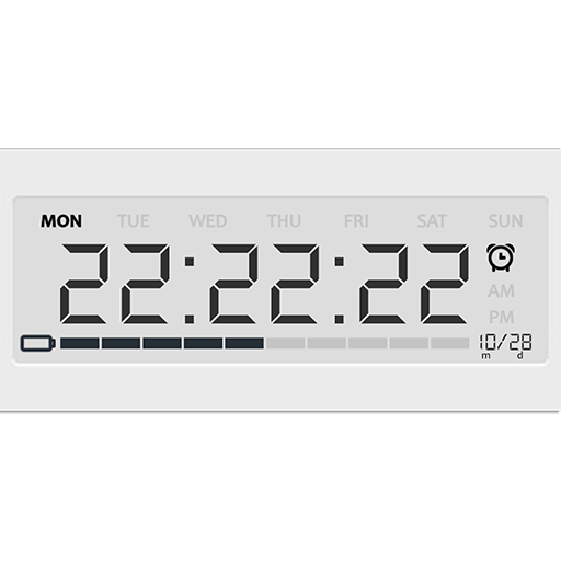 Battery Saving Digital Clocks Live Wallpaper icon