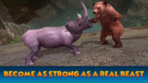 Rhino Fighting Game: Kung Fu Animals Fight screenshot 2
