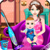 Princess Baby Room Cleaning icon