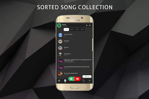 S10 Edge Hybrid Music Player screenshot 7