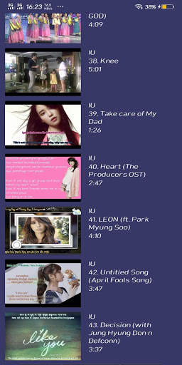 IU Music Video OST (Soundtrack) screenshot 4