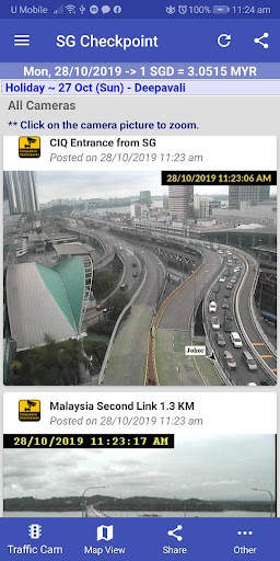 Singapore Checkpoint Traffic screenshot 6