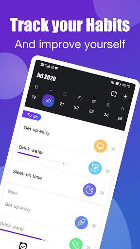 Habits Today & Time tracking and Daily Routine screenshot 1